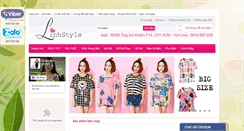Desktop Screenshot of linhstyle.vn